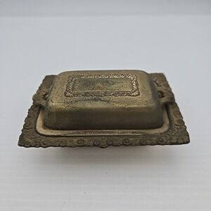 Antique butter dish made in occupied japan